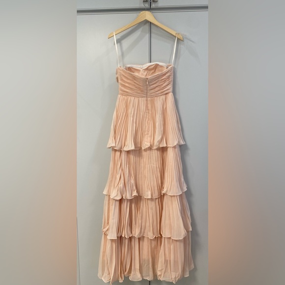 Floor Length Chiffon gown. Size 4 - Picture 2 of 4